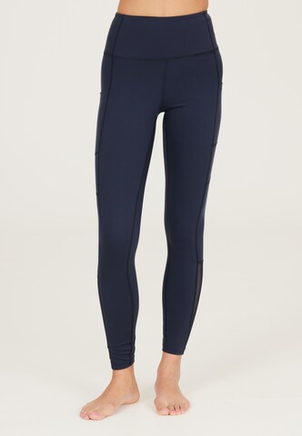 Athlecia Skinny Sporthose 'Elli' in Blau: predná strana