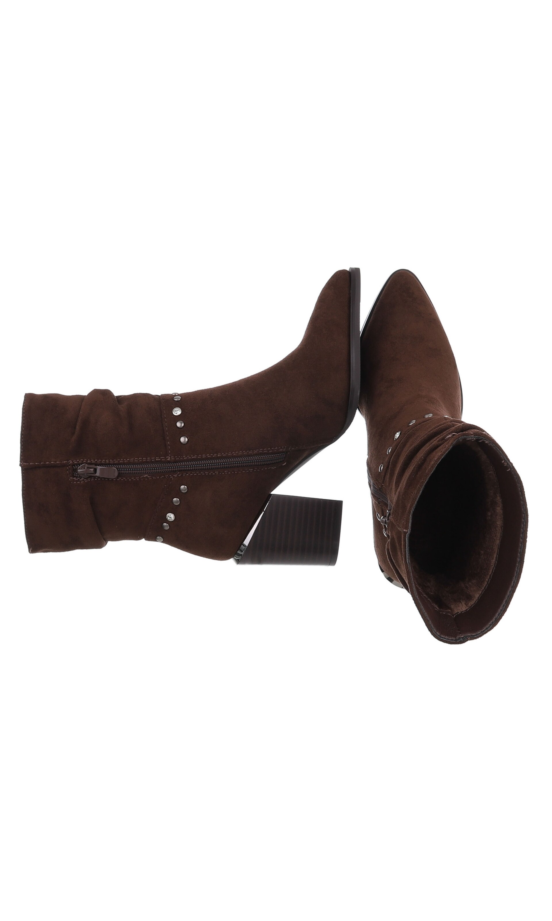 Ital-Design Stiefelette in Braun