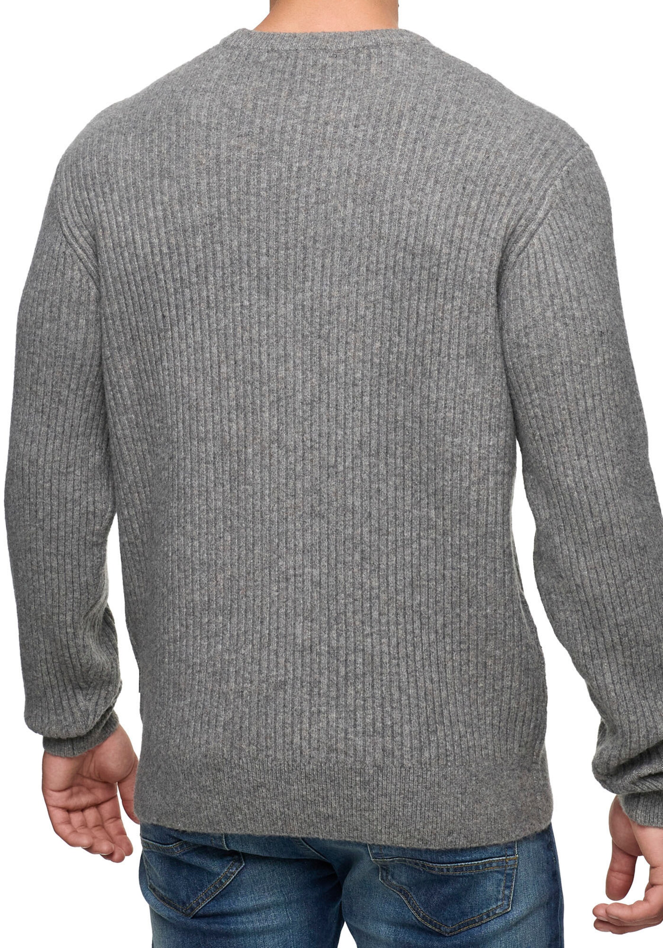 INDICODE JEANS Sweater in Grey
