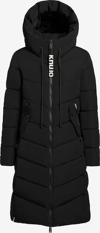 Manteau d’hiver 'Mikia2' khujo en noir : devant