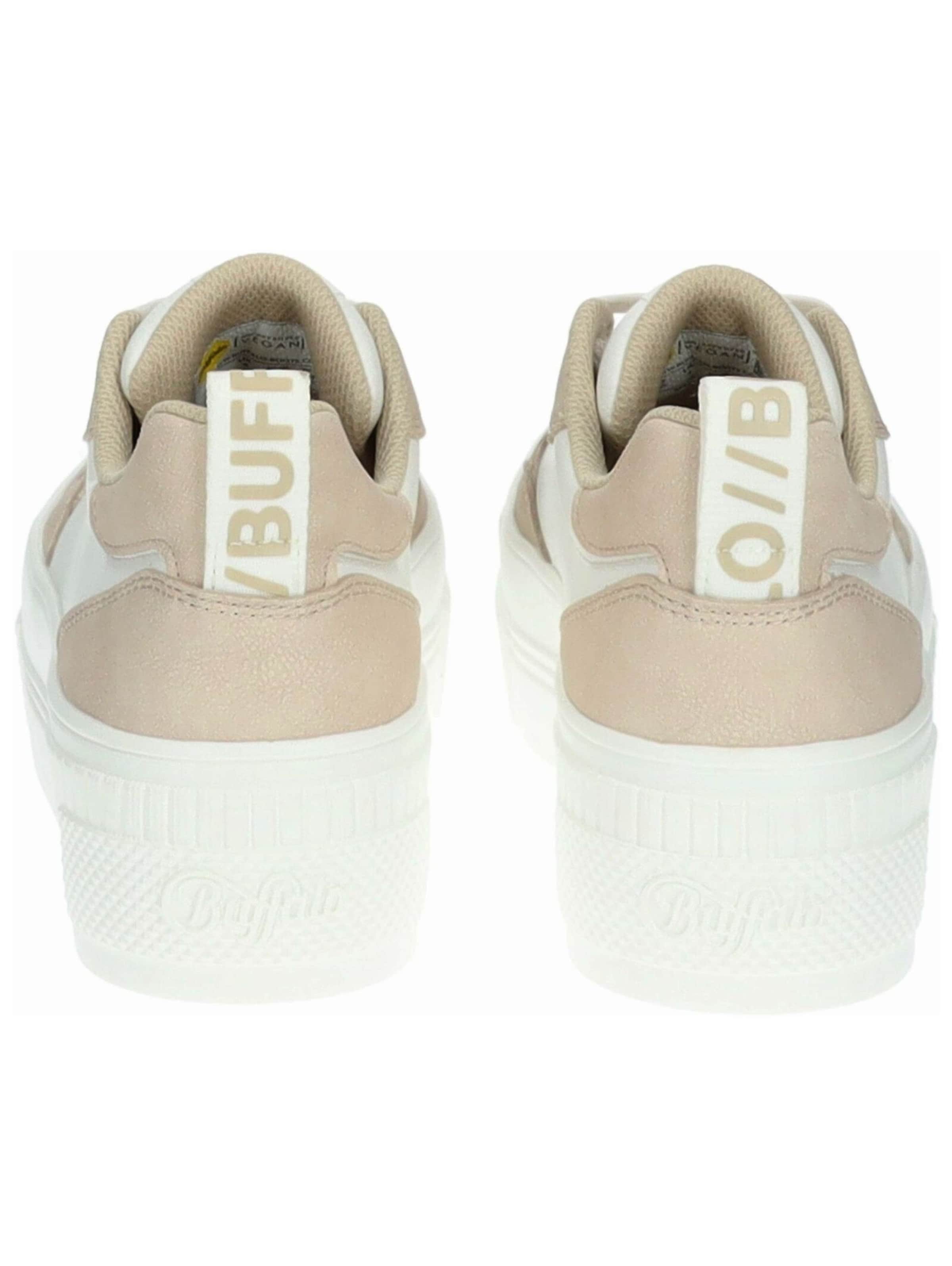 BUFFALO Trampki niskie 'Paired Court' w kolorze biały