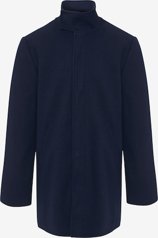 Threadbare Langmantel 'Norte' in Blau: Vorderseite