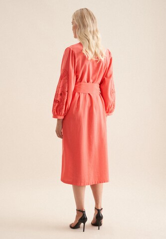 SEIDENSTICKER Jurk 'Schwarze Rose' in Oranje