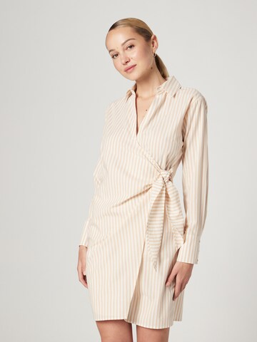 Abito camicia 'Marlene' di Guido Maria Kretschmer Women in beige: frontale