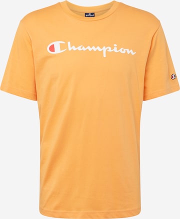 Maglietta 'Legacy American Classics' di Champion Authentic Athletic Apparel in arancione: frontale