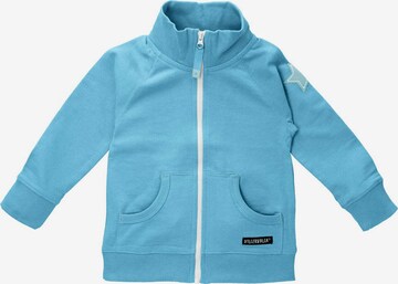 Villervalla Zip-Up Hoodie in Blue: front