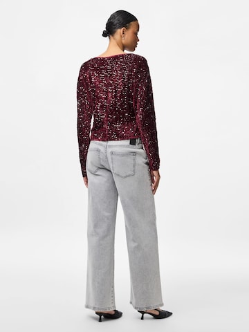 PIECES Blouse 'PCKam' in Rood