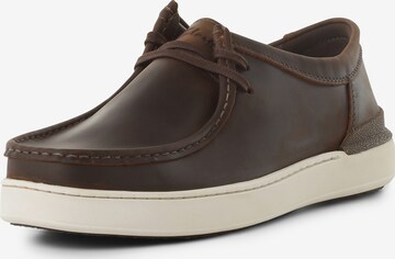 CLARKS Lace-Up Shoes in Brown: front