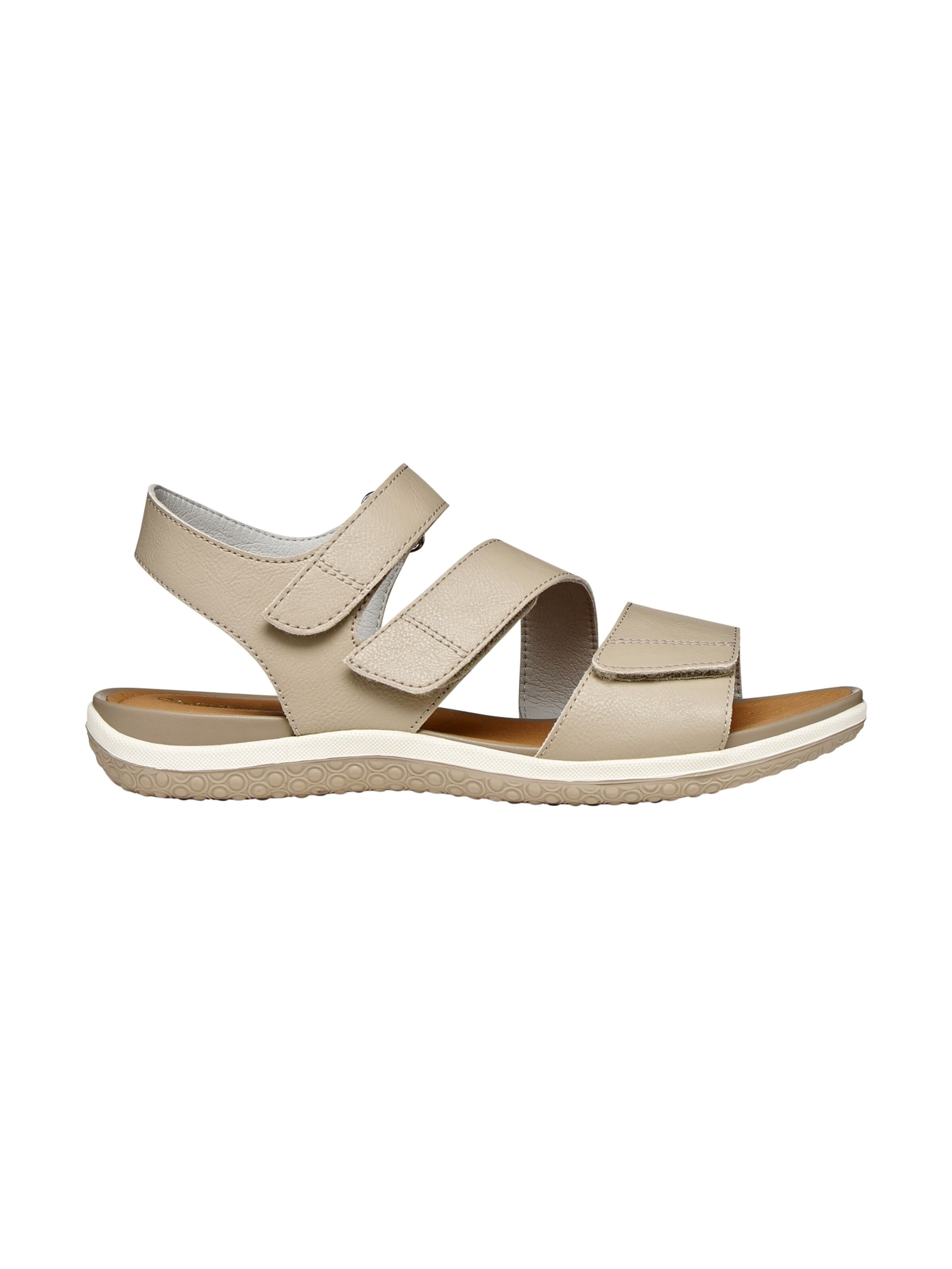 GEOX Sandały 'Vega-Sandalen mit Klettverschluss' w kolorze złoty