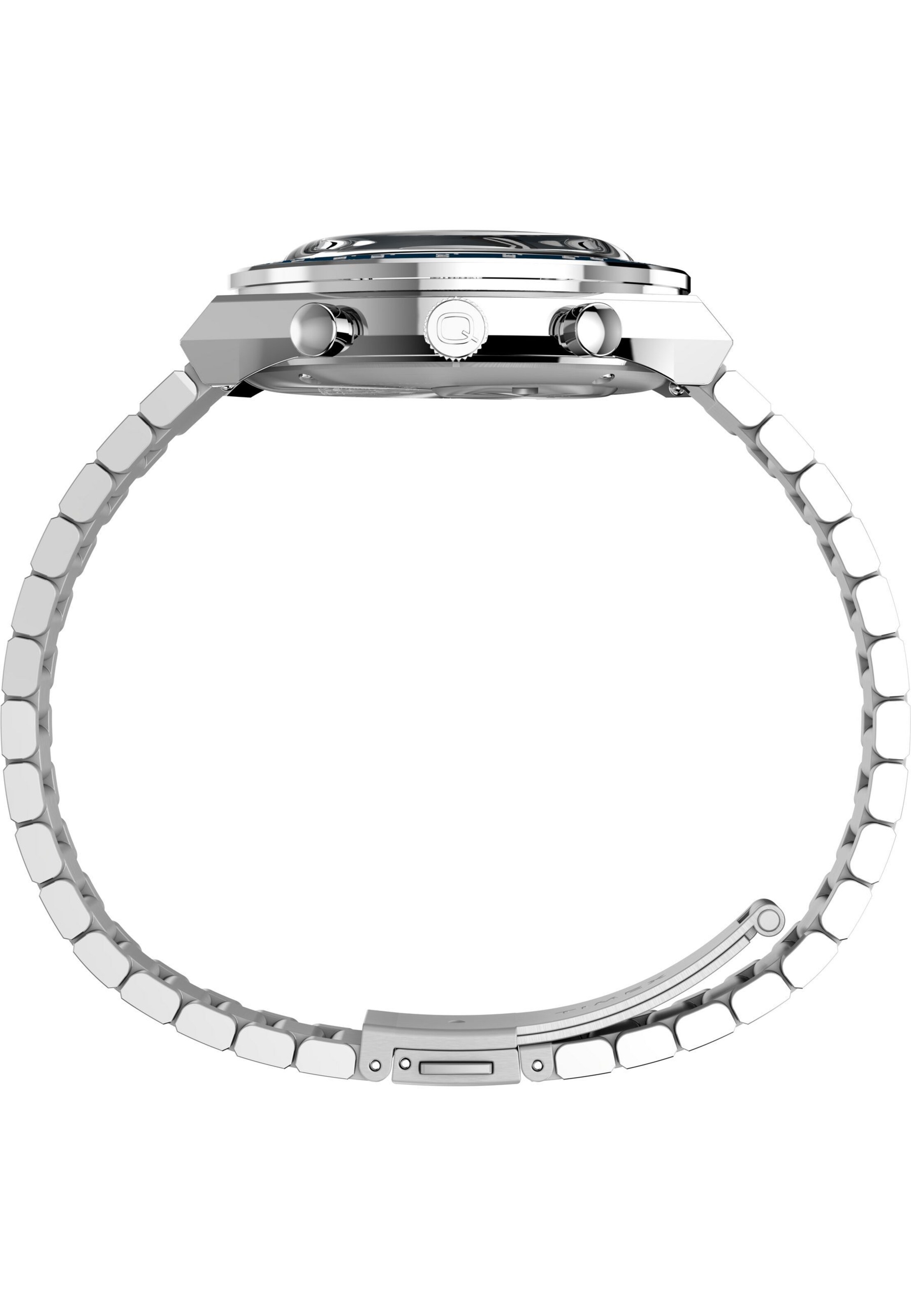 TIMEX Analoog horloge ' Timex x Peanuts® Q Timex® Chronograph ' in Zilver