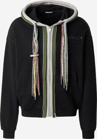 AMBUSHGornji dio trenirke 'MULTI CODE' - crna boja: prednji dio