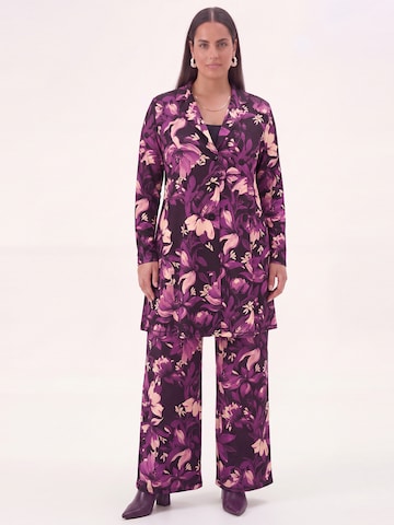 YOEK Blazers in Lila: voorkant
