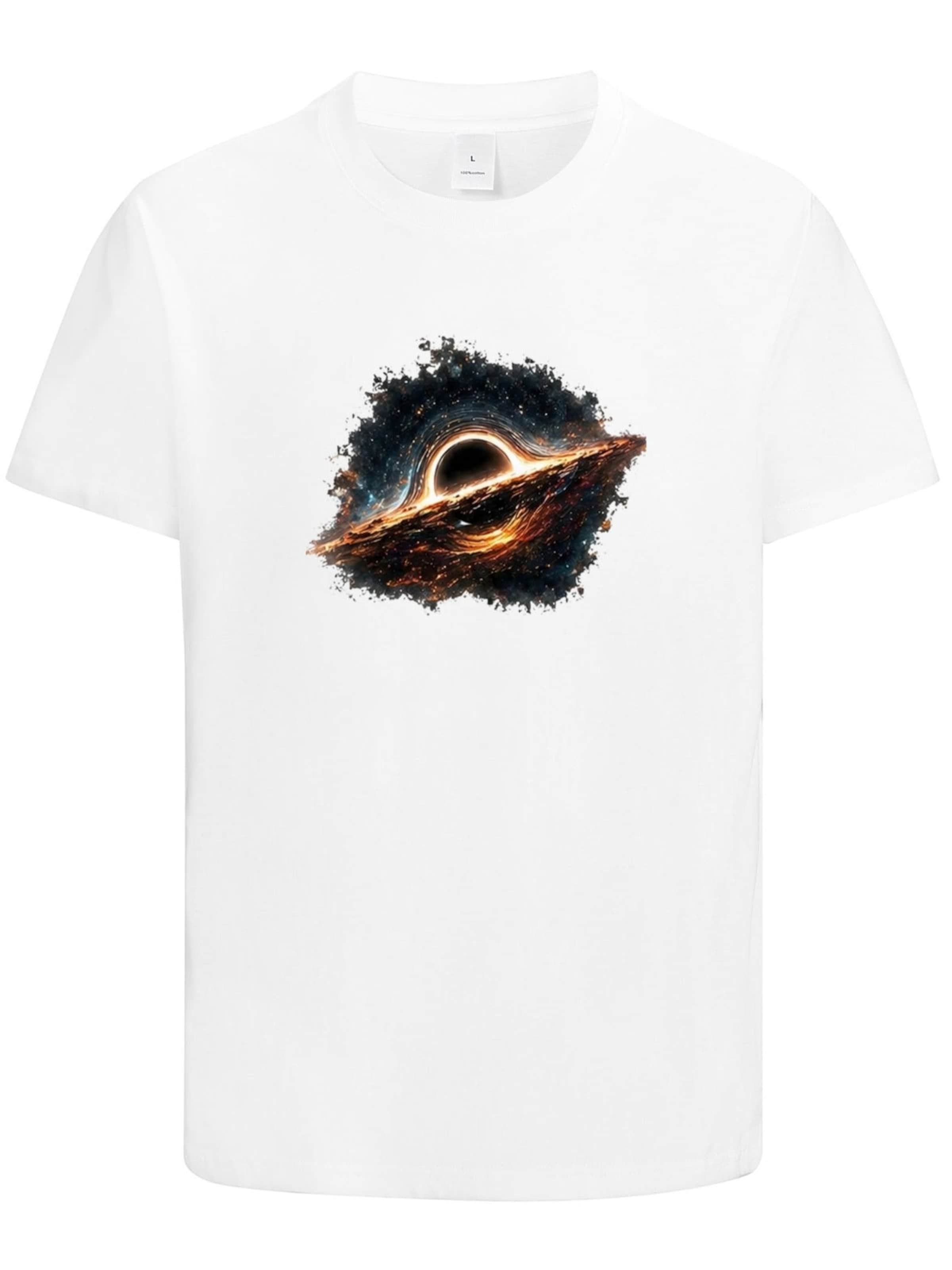 HUSKSWARE Shirt 'Grafik'‌‌‌‌‌‌‌ in Weiß: Vorderseite