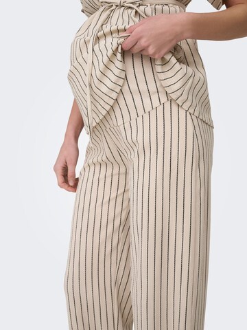 Regular Pantalon 'OLMPETRIS ' Only Maternity en blanc