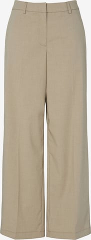 PIECES Wide Leg Suorat housut 'PCRosa' värissä beige: etupuoli