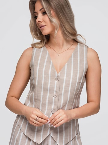 Gilet Ombre en beige