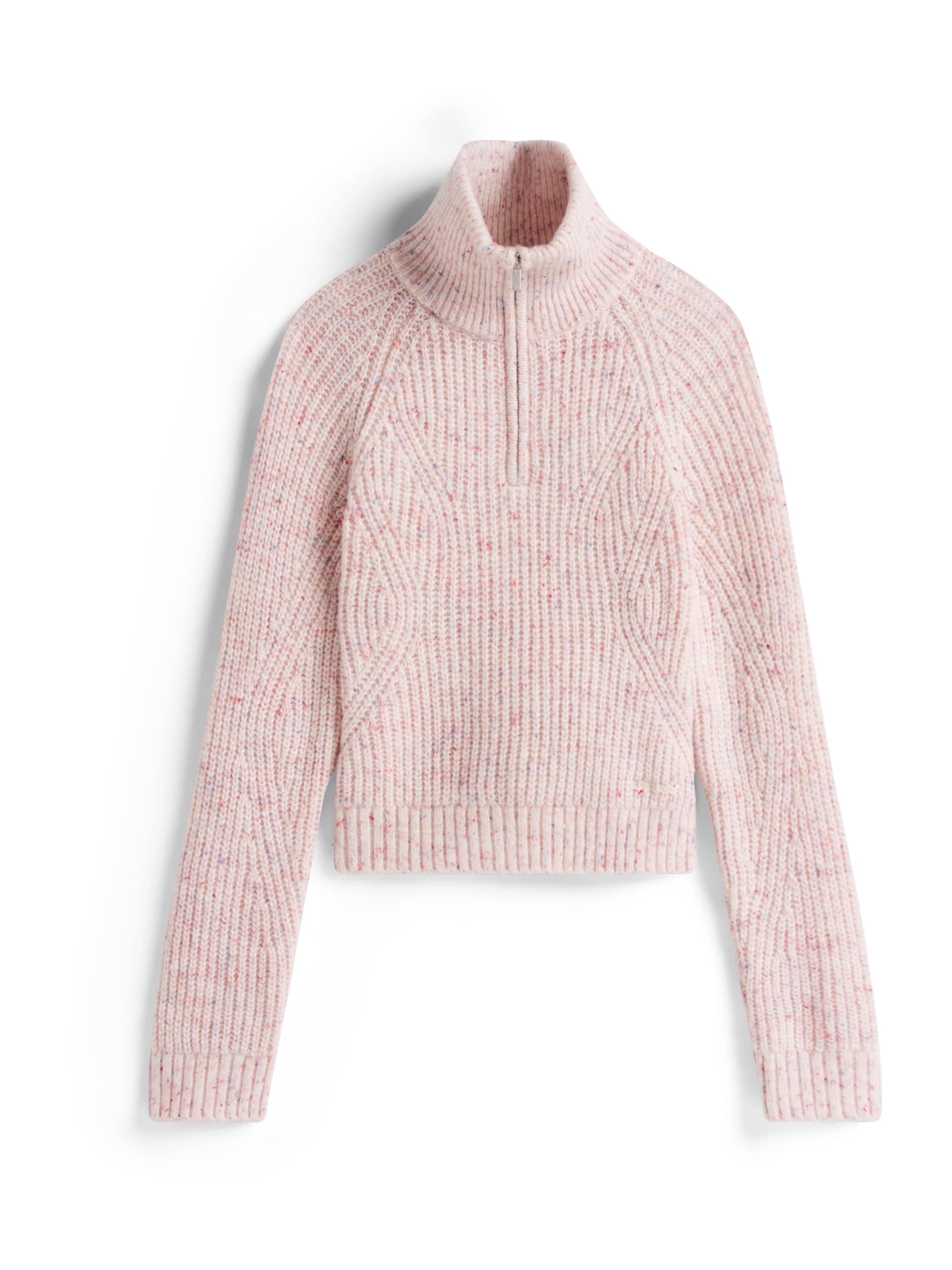 Tommy Jeans Trui in Roze: voorkant
