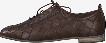 MARCO TOZZI Lace-Up Shoes in Brown