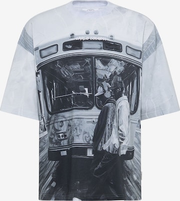 T-Shirt 'Ercolin' Carlo Colucci en gris : devant