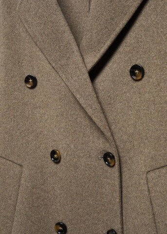 MANGO Between-Seasons Coat 'picarol' in Brown