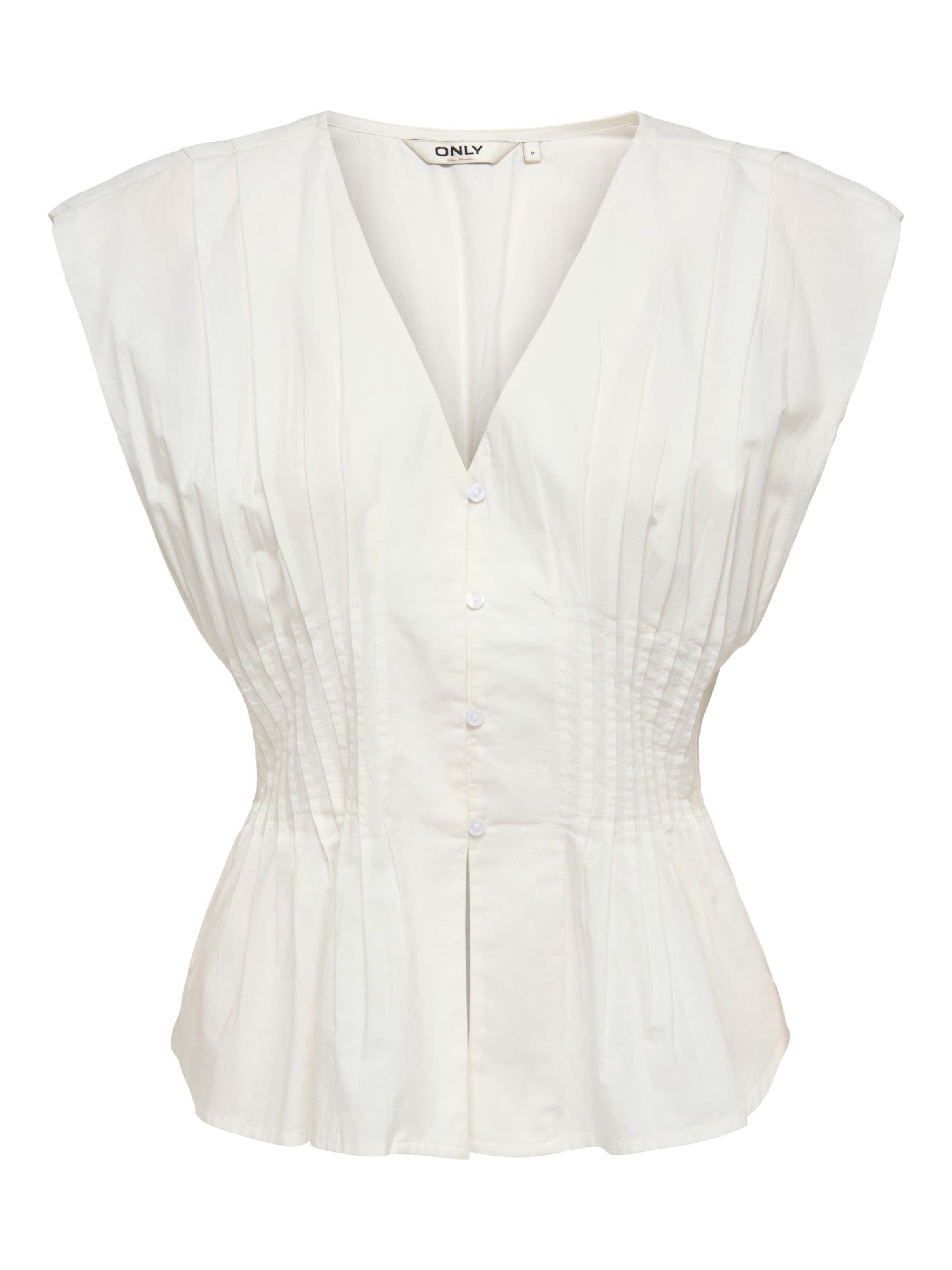 Chemisier 'ONLMila' ONLY en blanc : devant