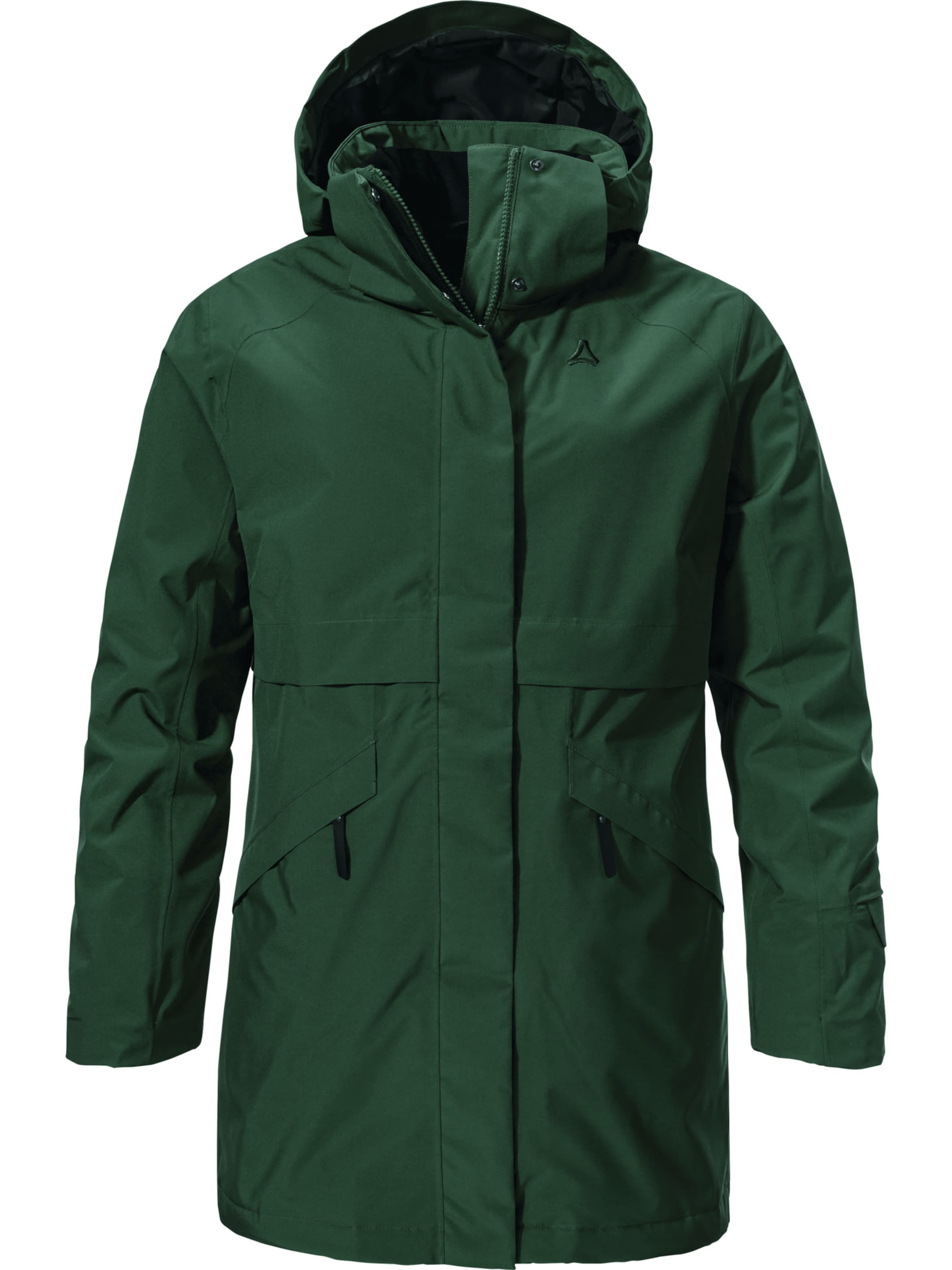 Schöffel Winter parka 'Malkay' in Green: front