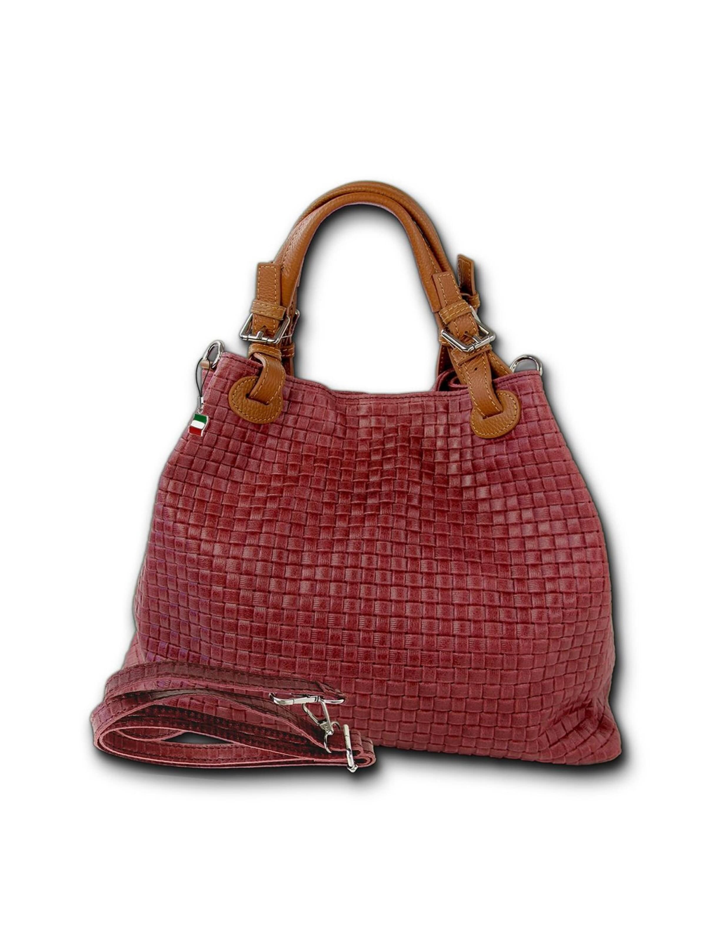 Florence Shoulder Bag in Red