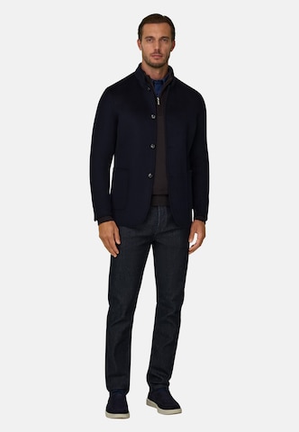 Boggi Milano Regular fit Colbert ' KYOTO' in Blauw: voorkant