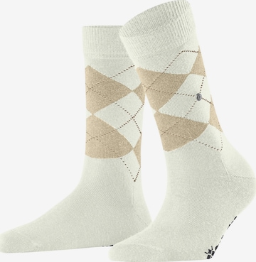 BURLINGTON Socken 'Marylebone Glitter' in Weiß: Vorderseite