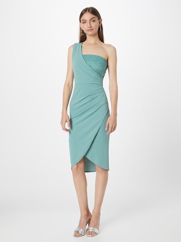 WAL G. Cocktail dress 'JEN' in Green: front