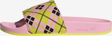 ADIDAS ORIGINALS Beach & Pool Shoes 'Adilette' in Pink: front