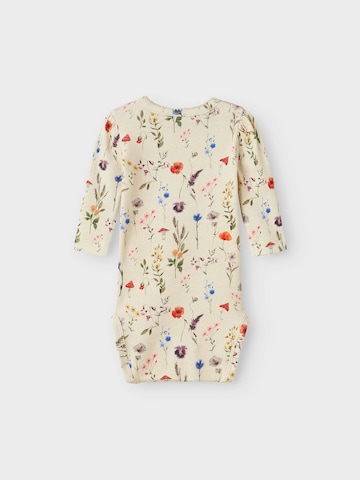 Barboteuse / body 'NBFLUXA' NAME IT en beige