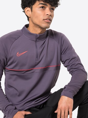 NIKE Sports sweatshirt 'Academy' in Purple