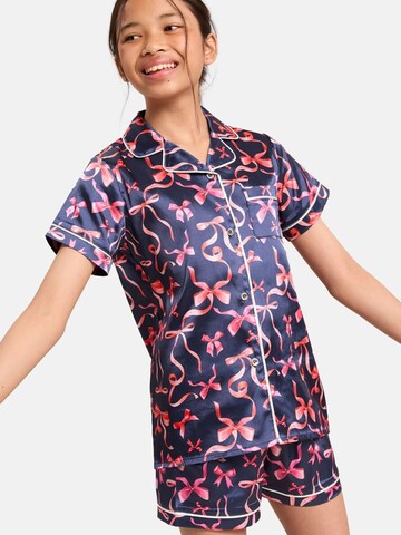 Lipsy Schlafanzug in Blau: Vorderseite