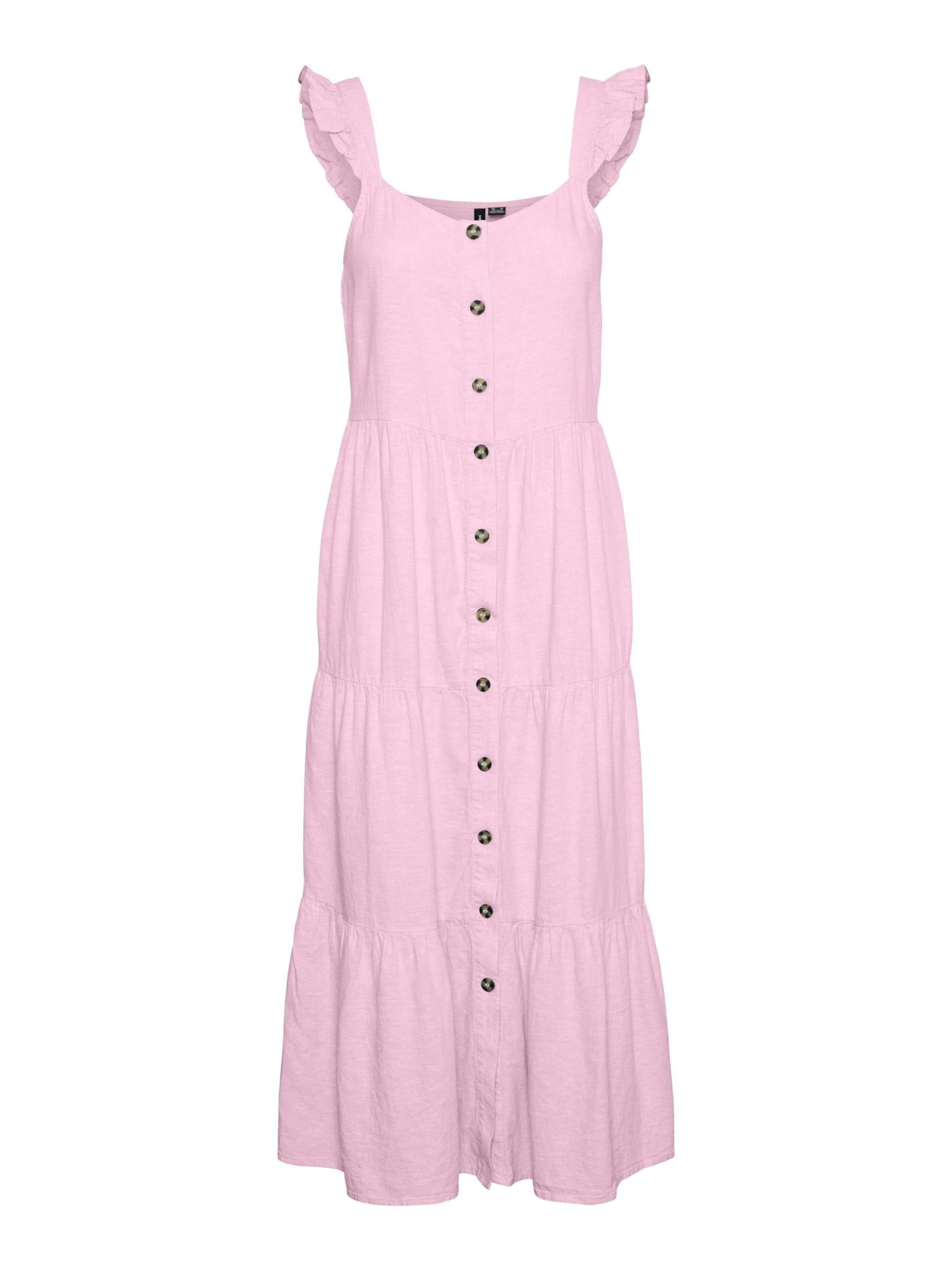 Robe 'VMLinn' VERO MODA en rose : devant