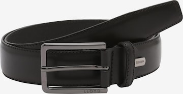 Lloyd belts Gürtel '0110' in Schwarz: Vorderseite