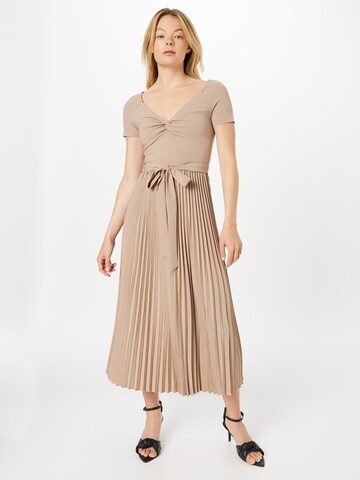 GUESS Cocktail Dress 'Erynn' in Beige: front