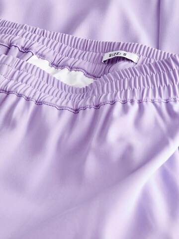 JJXX Wide leg Trousers 'Poppy' in Purple