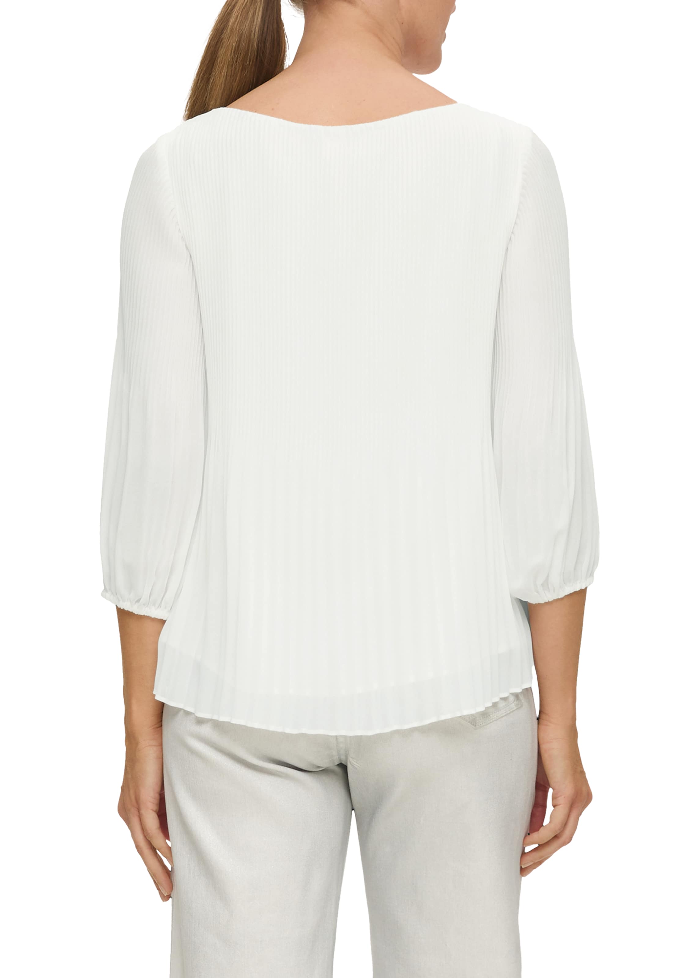 s.Oliver BLACK LABEL Blouse in Wit