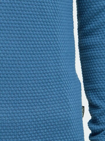BLEND Sweater ' BHREDHILL CREW NECK KNIT NOOS ' in Blue