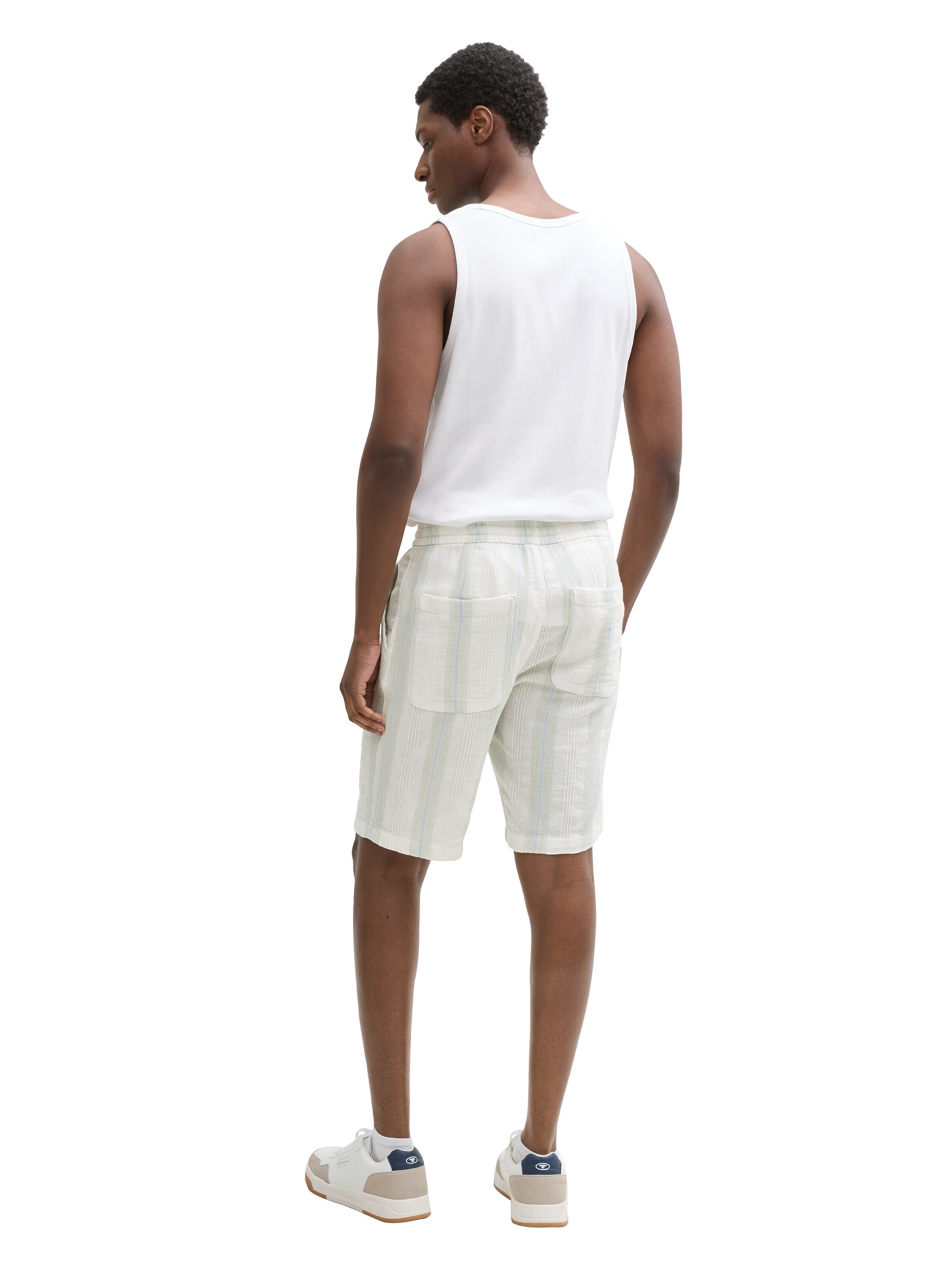 TOM TAILOR DENIM Regular Broek in Grijs