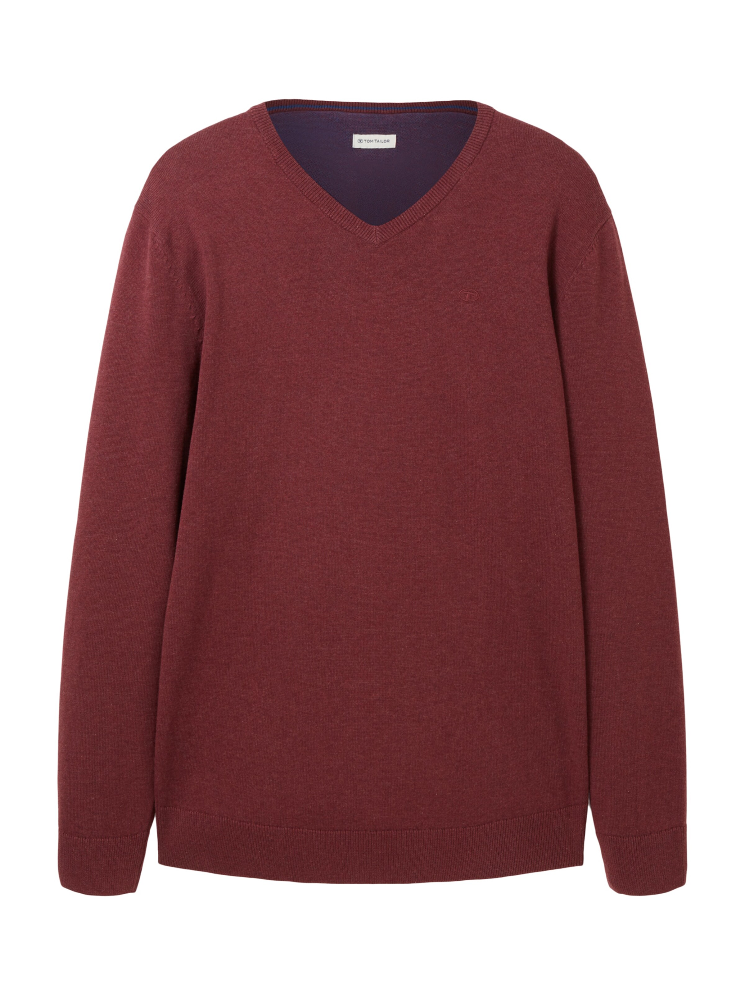 TOM TAILOR Sweater in Red: front
