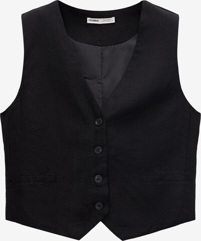 Pull&Bear Anzugweste in schwarz, Produktansicht