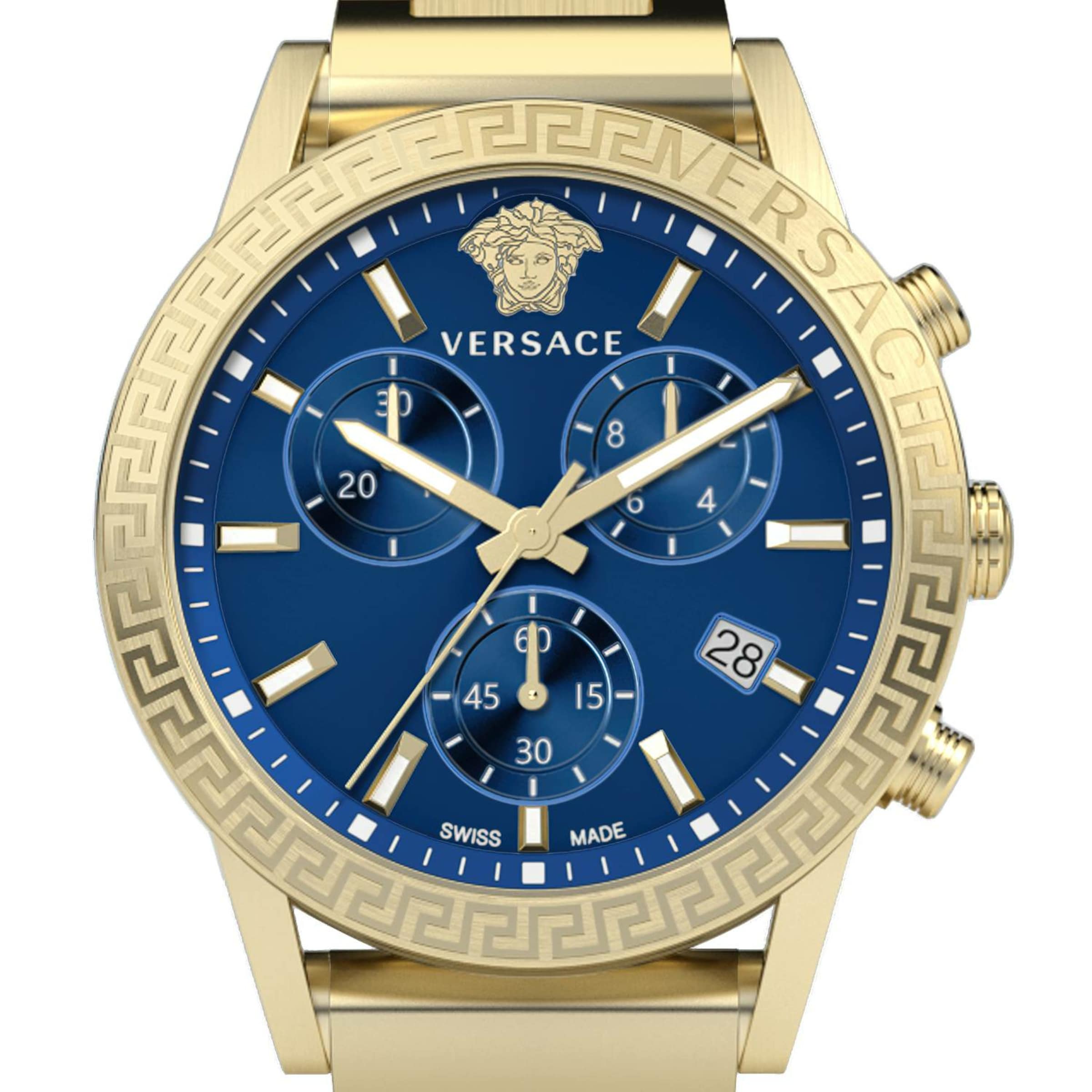 VERSACE Analog watch 'Sport Tech' in Gold