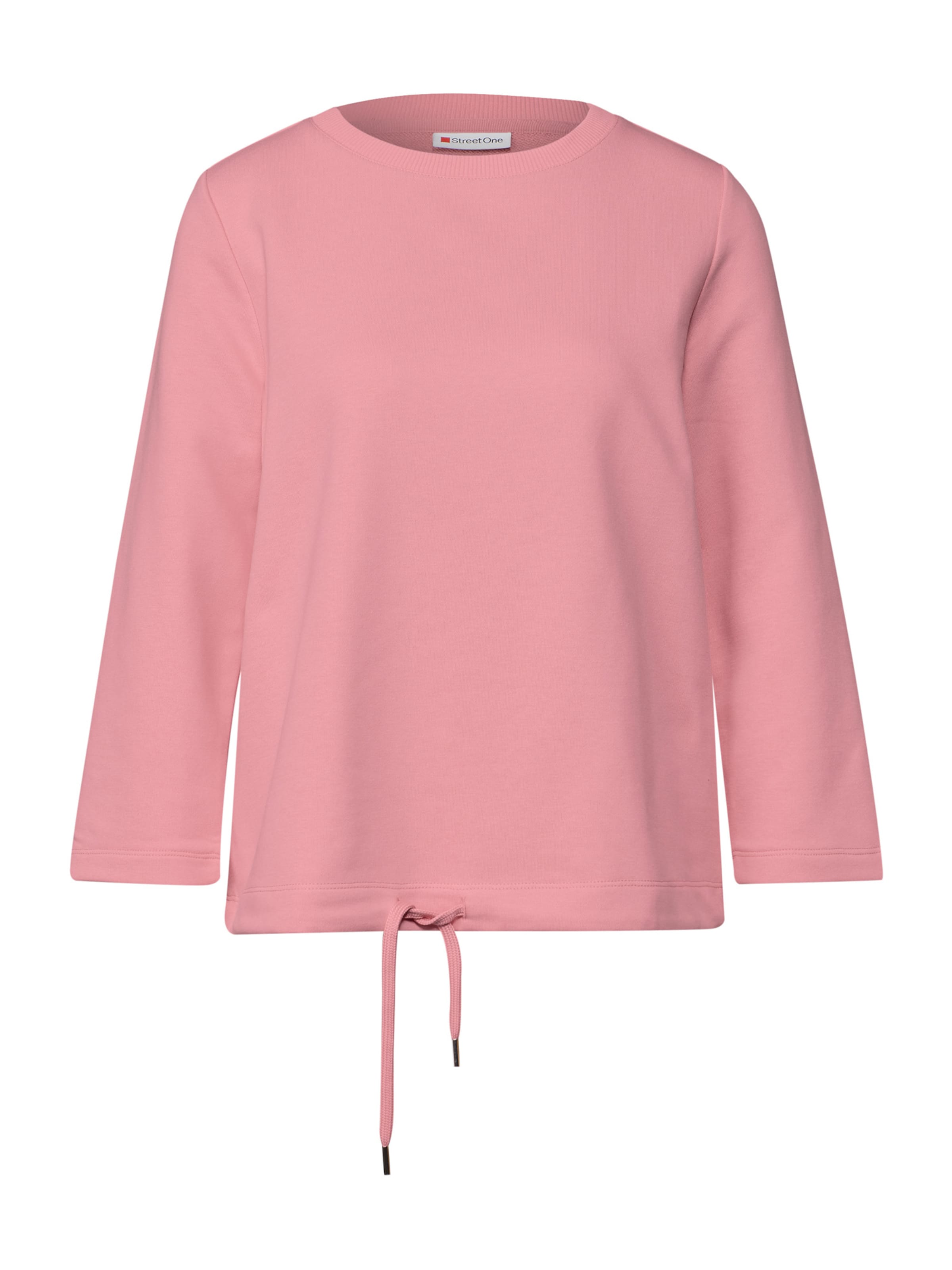 STREET ONE Sweatshirt in Pink: front
