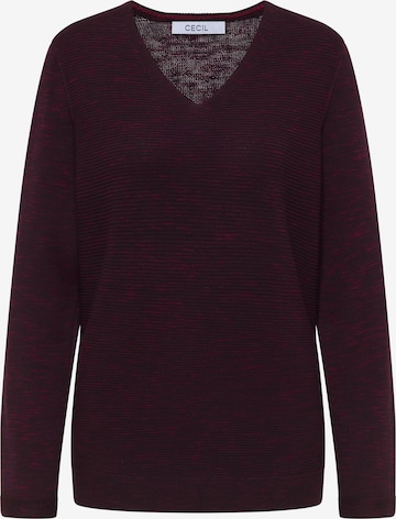 STREET ONE Pullover in Rot: Vorderseite