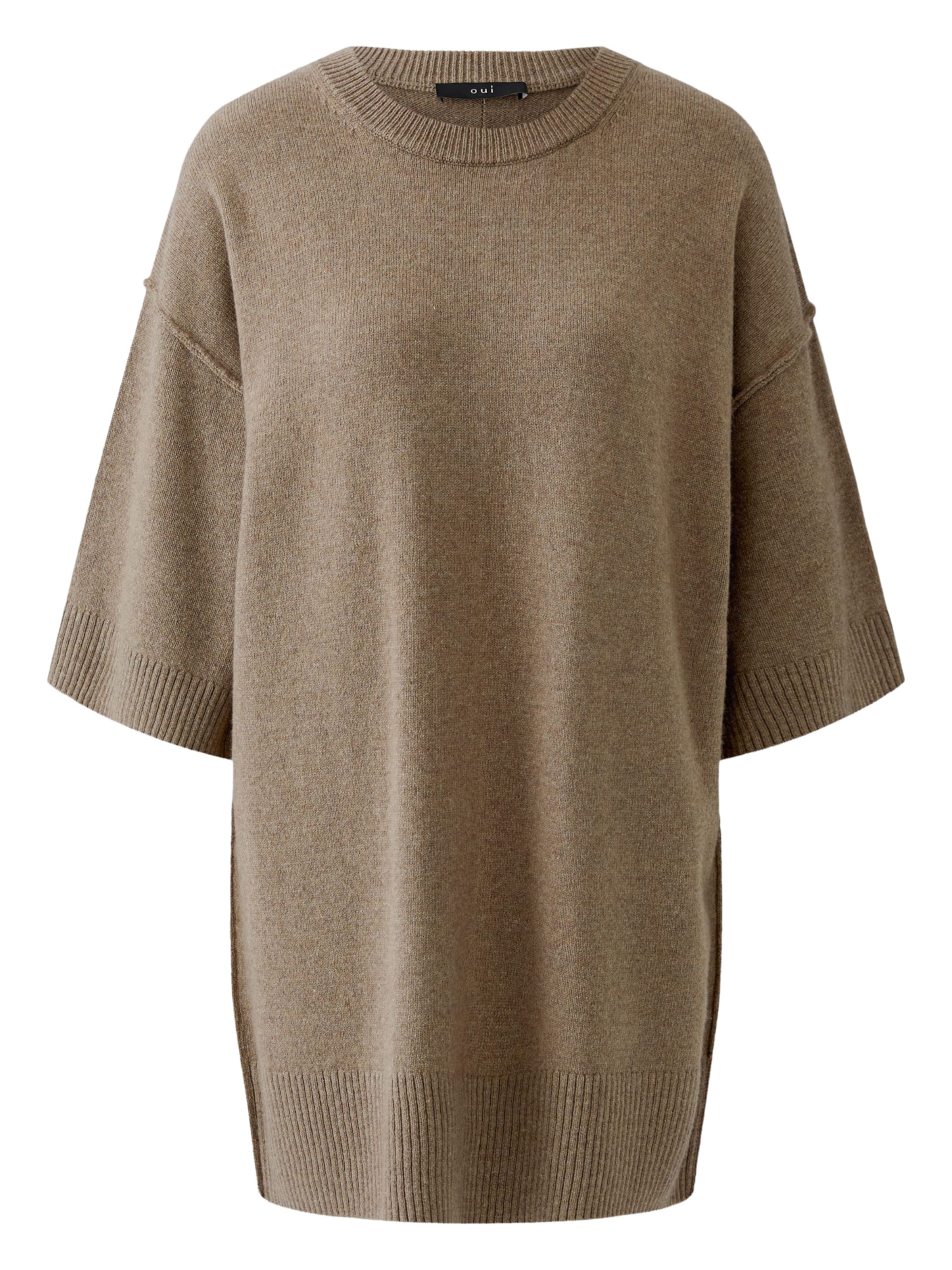 OUI Pullover in Braun: Vorderseite