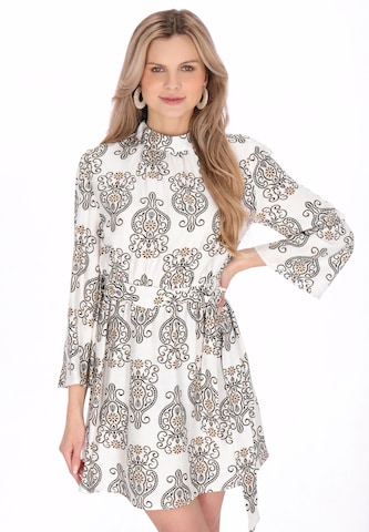 Robe usha FESTIVAL en noir : devant