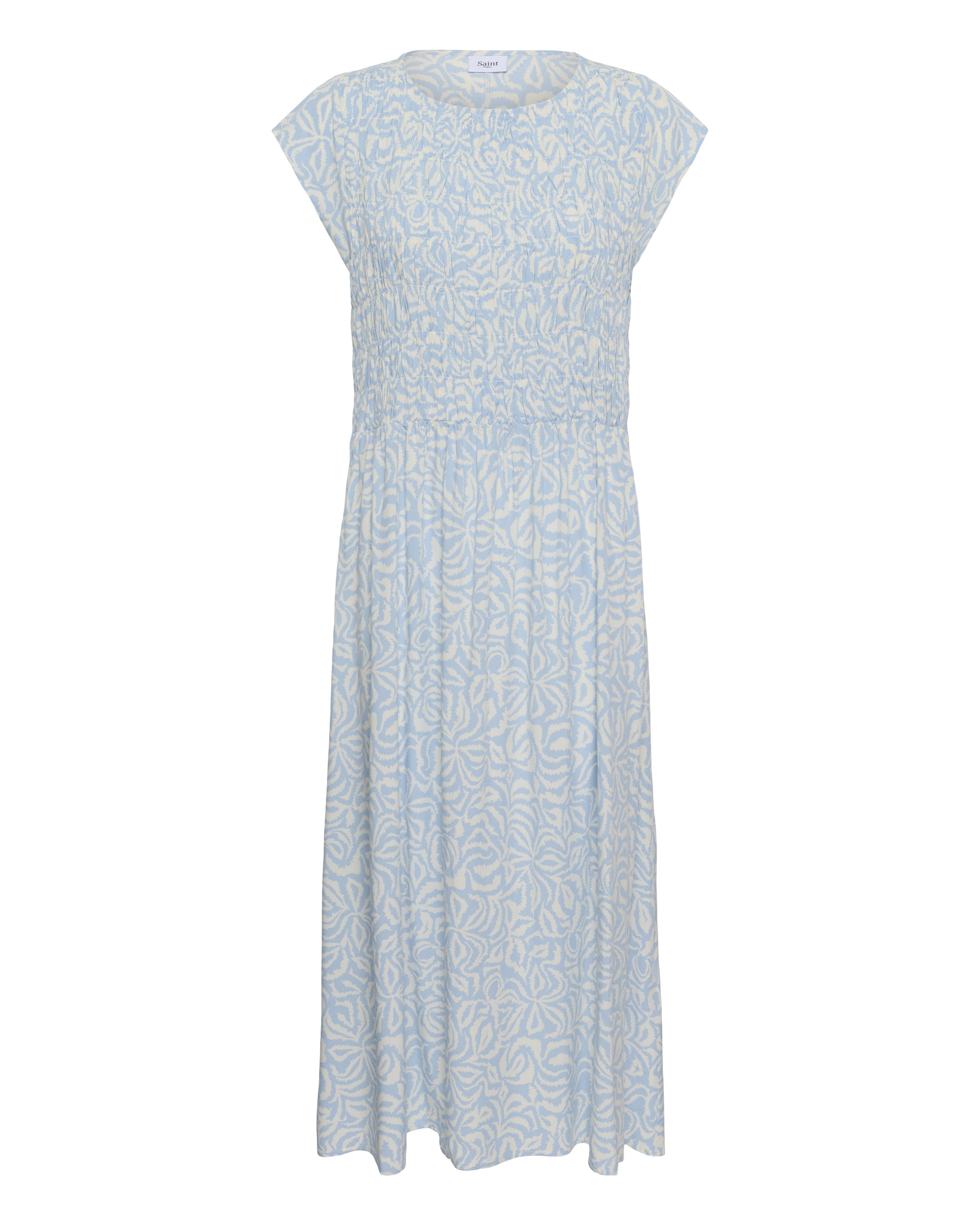 SAINT TROPEZ Kleid 'SZGisla' in Blau: Vorderseite