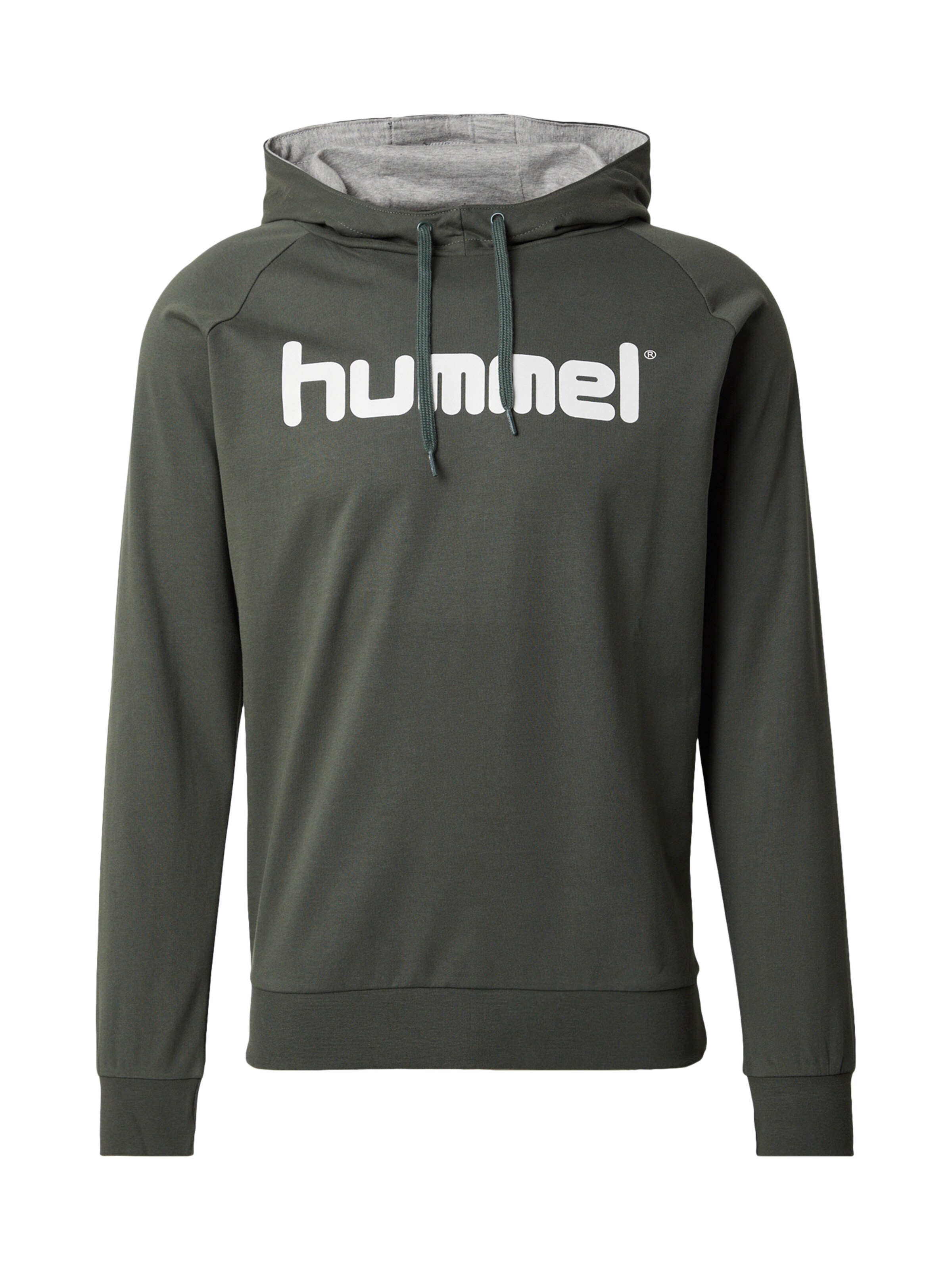 Hummel Sportsweatshirt i grafit / hvid, Produktvisning